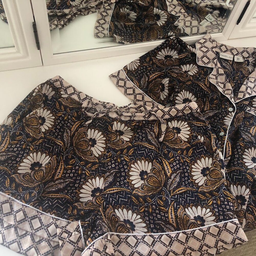 Rachel Zoe Satin Pajama Set